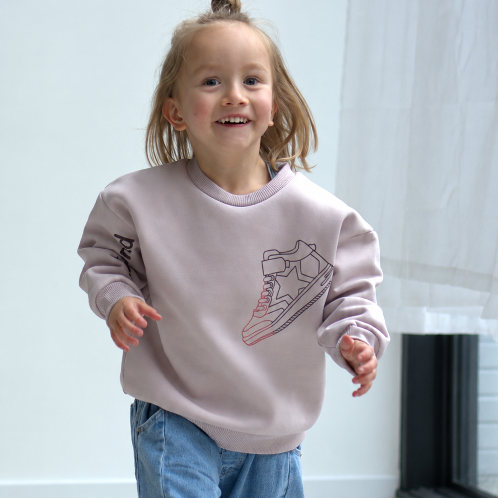 Sweatshirt Sneaker Dusty Violet