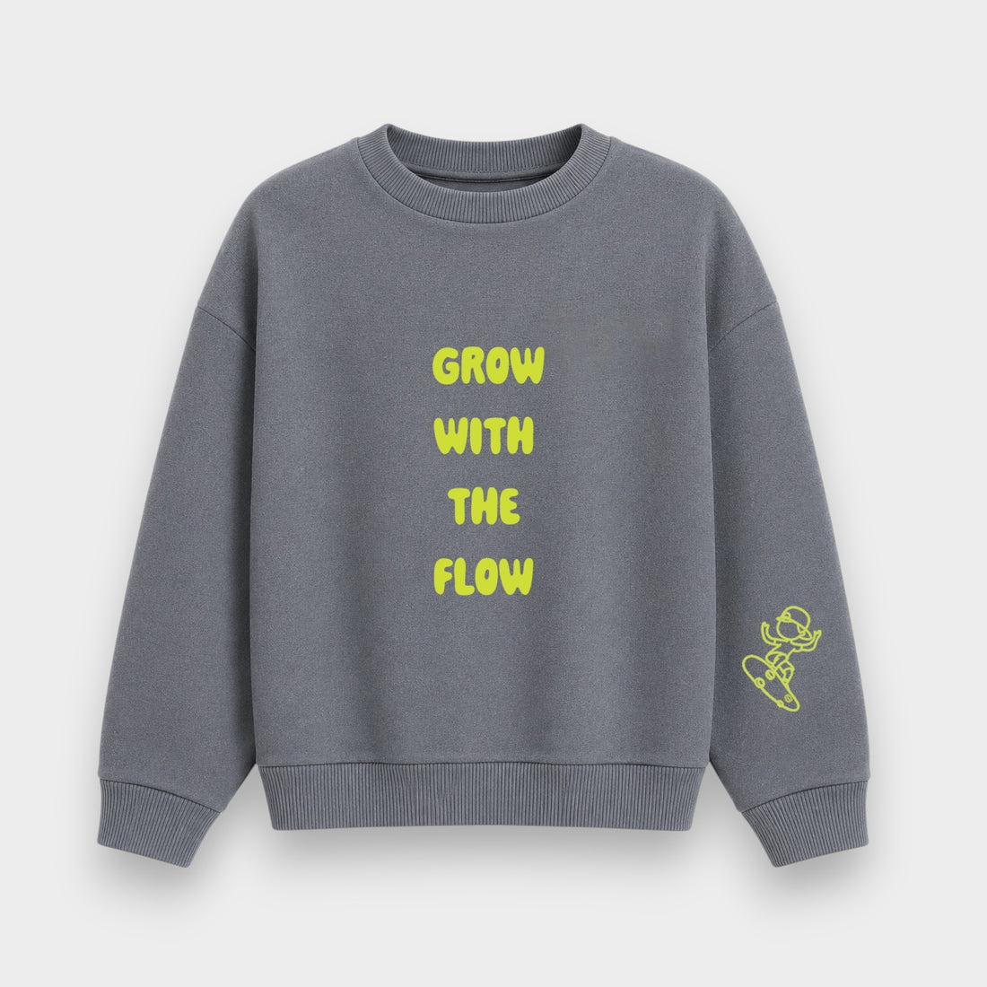 Sweatshirt "Grow with the Flow"