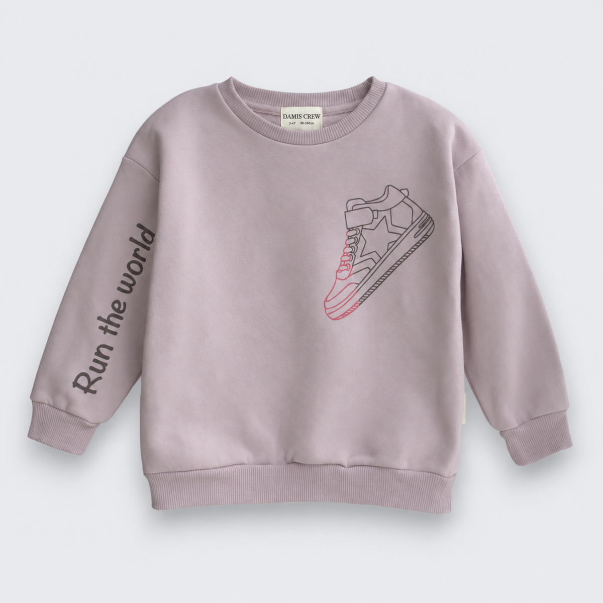 Sweatshirt Sneaker Dusty Violet